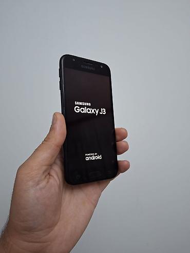 samsung 2 ci el: Samsung Galaxy J3 2017, 16 GB, rəng - Qara, İki sim kartlı — 1