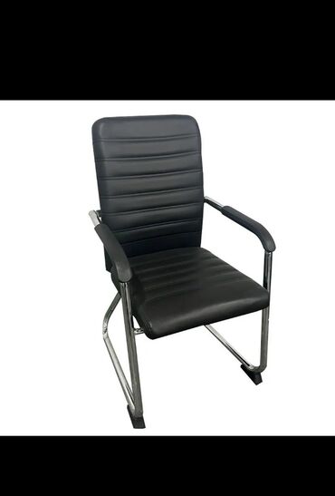 рабочий стол стул: Кеңсе отургучу, түсү - Кара, Башка материал