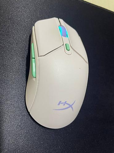 HyperX Pulsefire Haste 2 Core Wireless oyun siçanı - Rəng: krem-ağ