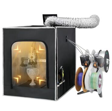 Принтеры: Термо камера для 3Д принтера. 3 больших окна с регулируемой — 11