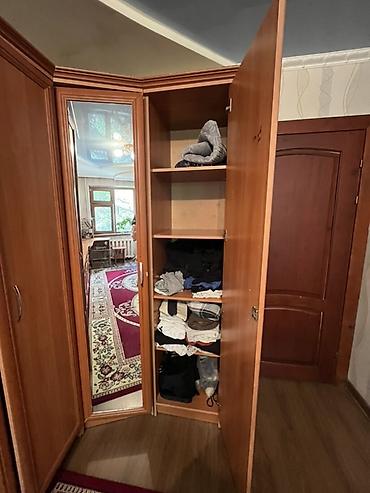 standing mirror: Шифоньер, шкаф для одежды, Б/у, Угловой, ЛДСП — 4