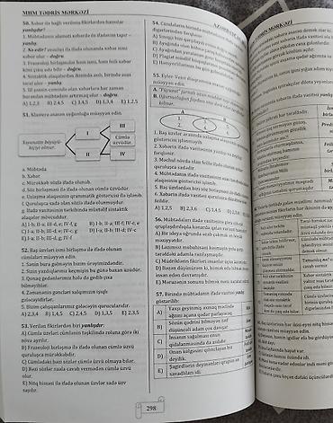 Testlər: Azərbaycan dili Testlər 11-ci sinif, MHM, 2-ci hissə, 2024 il — 2