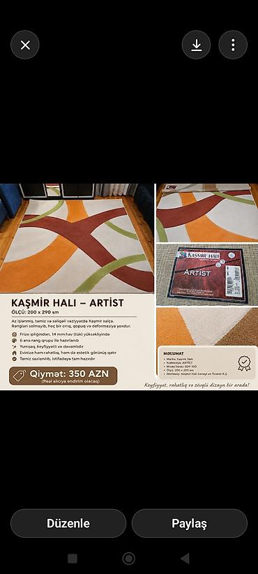 Xalçalar: Xalça Dekorativ, Türkiyə, Kredit yoxdur — 1
