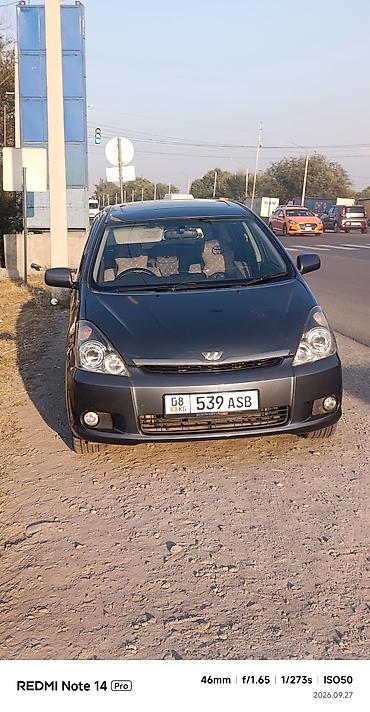 китайские минивэны: Toyota WISH: 2003 г., 1.8 л, Автомат, Бензин, Минивэн — 2