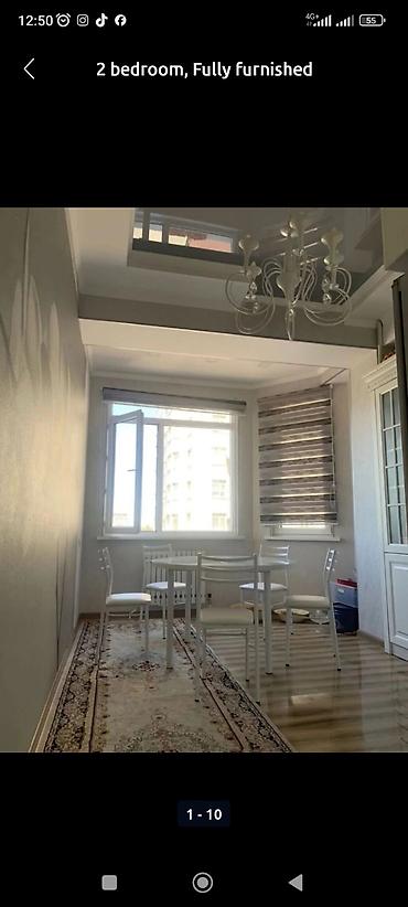 Долгосрочная аренда квартир: 2 комнаты, С мебелью полностью — 9