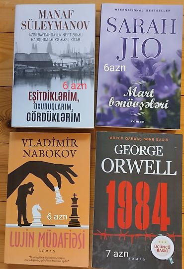 Kitablar və jurnallar: Satılır: müxtəlif müəlliflərdən bədii və publisistik kitablar — 2
