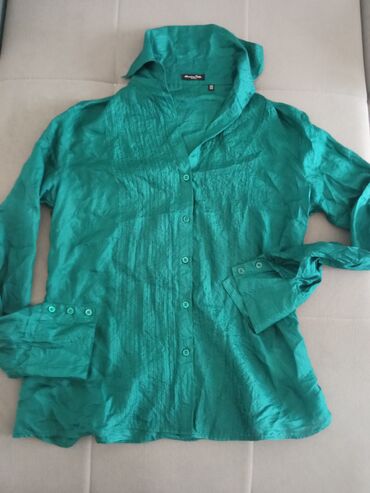 massimo dutti papuce: Massimo Dutti, S (EU 36), Svila, Jednobojni, bоја - Zelena