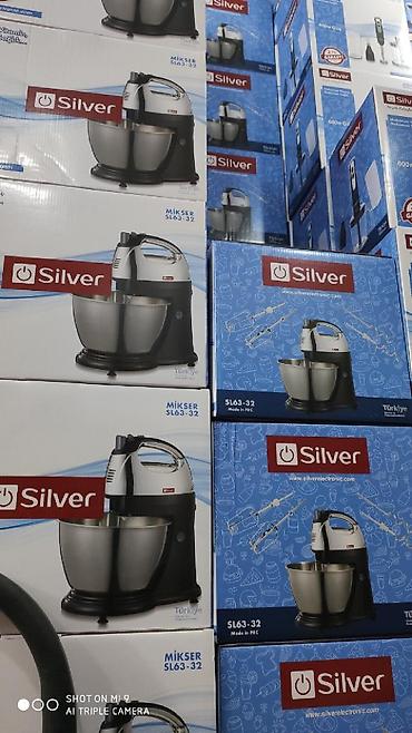 silver love mixer: Mikser mixer qabli mikser Silver Turk markasi 350 watt guc 5 suretli — 6