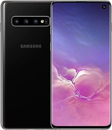 Samsung: Samsung Galaxy S10, rəng - Qara, Barmaq izi