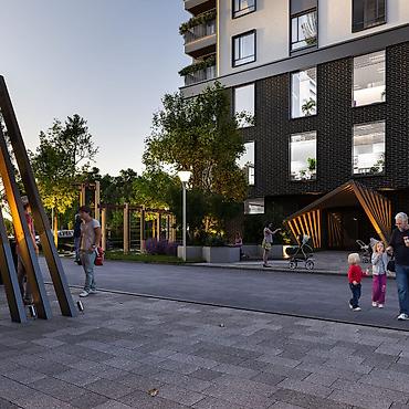 2 комнаты, 54 м², БГУ Элитка, 4 этаж, ПСО (под самоотделку)