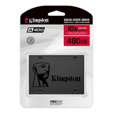 Жёсткие диски (HDD): Внутренний Накопитель SSD Kingston, 480 ГБ, 2.5"