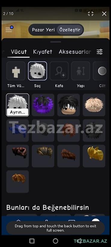 Roblox hesabı Real alıcılar yazsın.25 manatdan çox pul vurulub. Steal at lalafo.az — 2 Roblox hesabı Real alıcılar yazsın.25 manatdan çox pul vurulub. Steal — 2