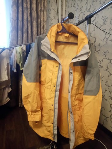 ветровка утепленная мужская: Куртка L (EU 40), цвет - Желтый