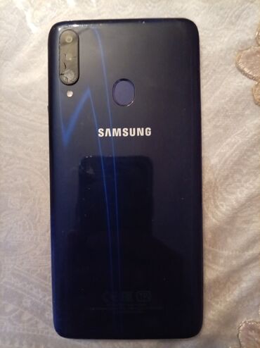 Avtoelektronika: Samsung Galaxy A20s, 32 GB, rəng - Göy, İki sim kartlı
