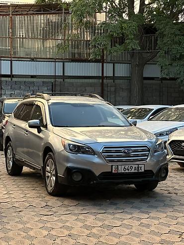 накладка субару: Subaru Outback: 2016 г., 2.5 л, Вариатор, Бензин, Универсал — 1
