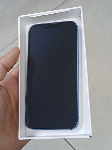 Apple iPhone: IPhone 13, 256 GB, Göy, Simsiz şarj, Face ID, Sənədlərlə — 6