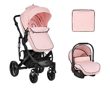 tazz papuce: KIKKA BOO Beloved 2u1 kolica sa autosedištem – light pink SKU — 1