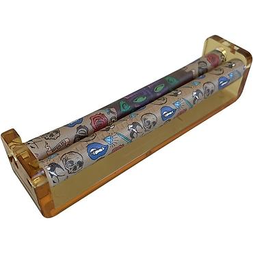 Ofis ləvazimatları: Neon rəngli avtomatik kağız sarıyıcı (roller) - 1 1/4 ölçülü siqaret — 3