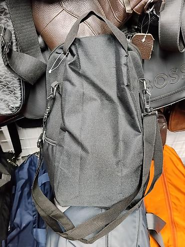 dlivery bag: Компактная сумка через плечо Nike (чёрная) - Форм-фактор — 2