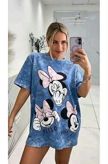 medvedic dobrog srca: Oversized majica kratkih rukava sa Disney motivima. - Široka,duža — 1