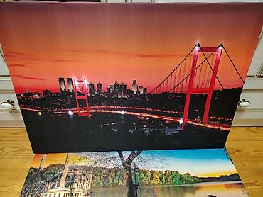 divar dekorları: LED işıqlı divar tabloları – İstanbul mövzusu - Mövzu: Taksim–Tünel — 3