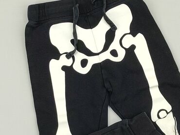 spodnie w pepitkę: Sweatpants, H&M, 3-4 years, 98/104, condition - Good