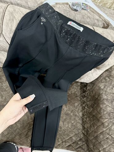 yeni lifcikler: Şalvar, 2XL (EU 44), rəng - Qara