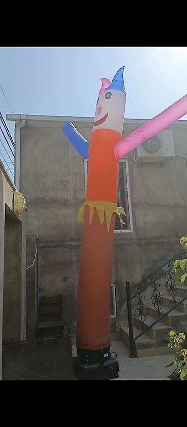Reklam üçün şişmə “air dancer” (hava rəqqası) 2 ədəd di - Rəngli — 1