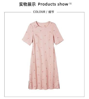 Повседневные платья: Представляем утонченное платье из 100% натурального льна в нежном — 6