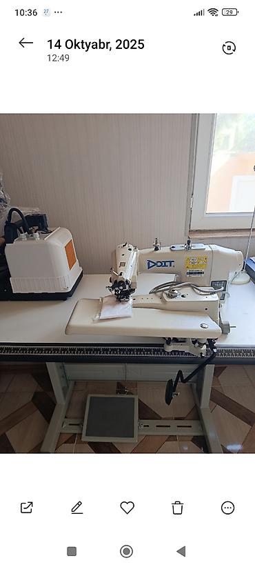 buxar utusu: Tikiş maşını Yeni,Overlok, 4 saplı, Pulsuz çatdırılma — 4