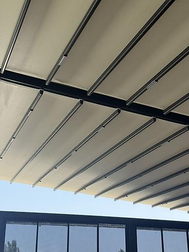 sintepon material: ALTIM Group – Pergola və Şüşəli Teras Sistemləri Müasir dizayna — 3