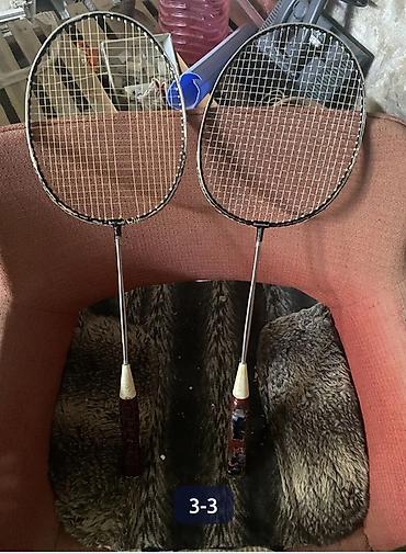 saft m800: İki ədəd badminton raketi dəsti - Komplekt: 2 raket - Forma: oval — 1