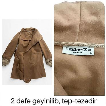 couture: Palto, M, rəng - Qəhvəyi — 1