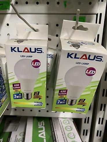 LED-лампа KLAUS A60 - Световой поток: 630 лм - Мощность: 7 Вт (аналог