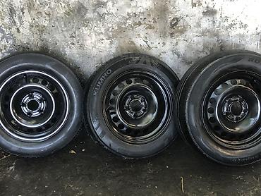 запчасти opel omega b: Opel diski çat qrx yoxdur təkərlər yararsiz dir ama kamplekt satılır — 1