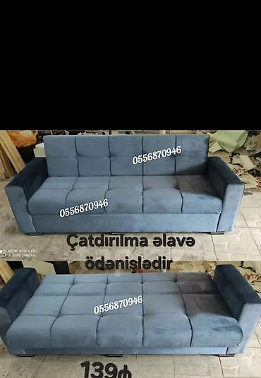 taxta stullar: Divan, Yeni, Açılan, Bazalı, Vеlur parça, Ödənişli çatdırılma — 4