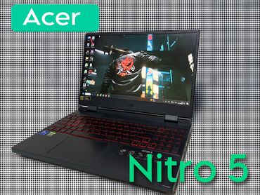 Ноутбуки: Ноутбук, Acer, 8 ГБ ОЗУ, Intel Core i5, 15.6 ", Б/у, Игровой, память SSD