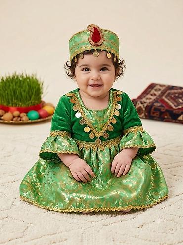 Milli kostyum, Qız üçün, 3 - 6 ay, Yeni lalafo.az -da Milli kostyum, Qız üçün, 3 - 6 ay, Yeni