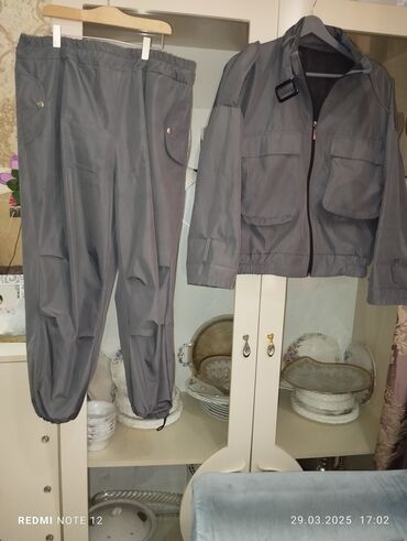 Qadın şalvarları: Şalvar, Adamo, L, rəng - Boz — 4