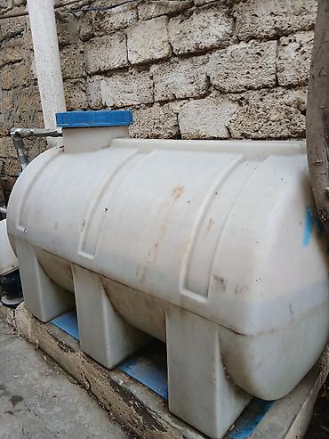Bağ evi və bağ üçün hər şey: Plastik su çəni - Material: Qalın divarlı polietilen (UV-dayanıqlı) - — 1