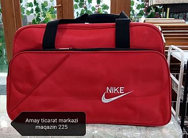 nike sumka: Çantalar. Təzə. Yüksək keyfiyyət. Ünvan AMAY ticarət mərkəzi ağ şəhər — 2
