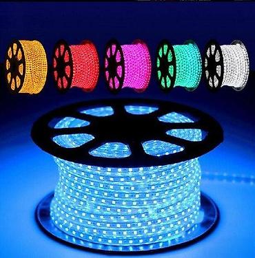 glodala: 🌈 NAJSAVRŠENIJA LED RGB TRAKA 220V – 14.4W/m 100 METARA KOTUR – IP68 — 2