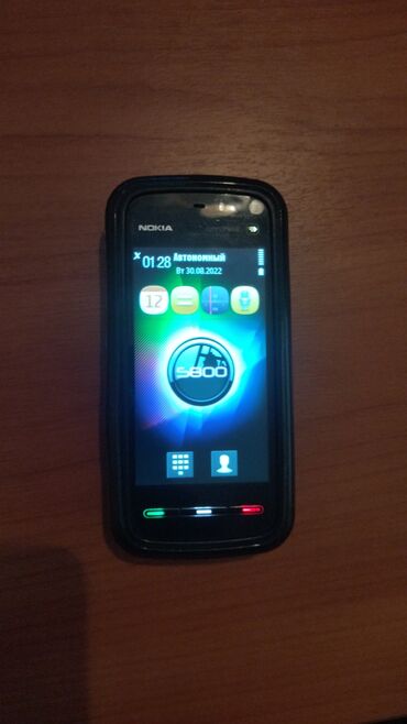 батарейка телефон: Nokia 5800 Xpressmusic, цвет - Черный, 1 SIM