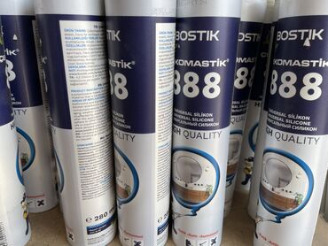 клей для пеноблока: Универсальный силиконовый герметик Bostik Komastik 888 объемом 280 мл