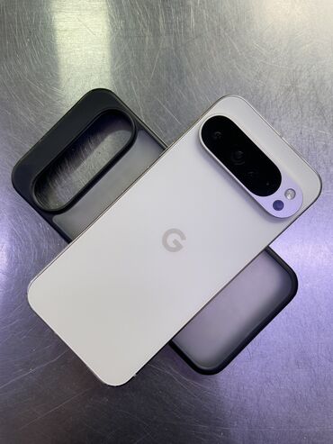 петличный микрофон купить: Google Pixel 9 Pro XL, Колдонулган, 256 ГБ, түсү - Ак, 1 SIM, eSIM