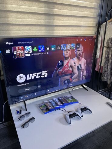сони плестейшин 5: Акция 1+1=3‼️‼️‼️ Аренда PlayStation 5 🎮 Телевизор TCL-55дюм, 120
