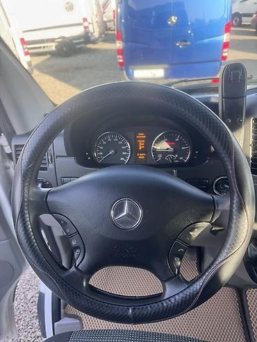 будка от спринтера: Mercedes-Benz Sprinter тентованный бортовой грузовик (двойная кабина) — 7