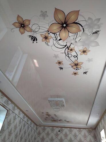 Натяжной потолок: Натяжной потолок Матовое, Глянцевое, 3D потолки Бесплатный замер, Бесплатная консультация, Гарантия — 16