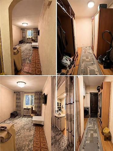 верхний жал: 🏠 Продаётся малосемейка в Бишкеке 📍 Район Таатана 📐 Площадь: 18 м² 🏢 — 1