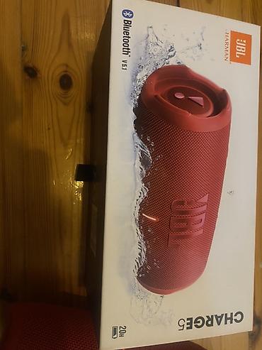 jbl: JBL Charge 5 portativ Bluetooth səsgücləndiricisi – qırmızı rəng. - — 3